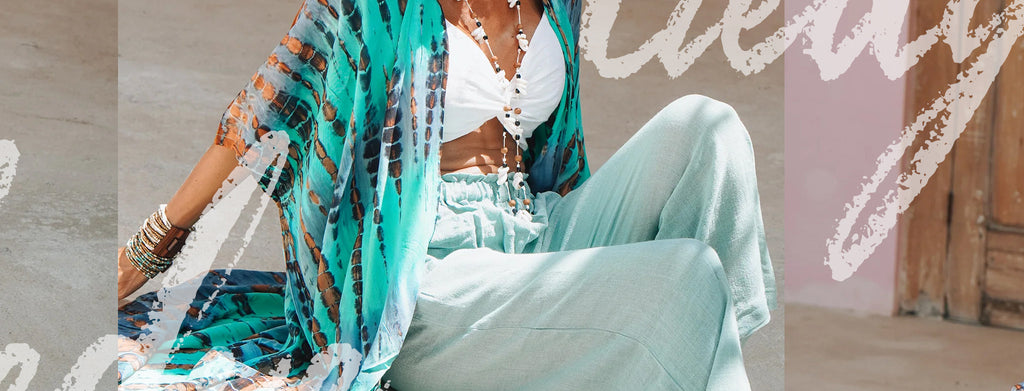 Hand Made Tie-Dye Kimonos