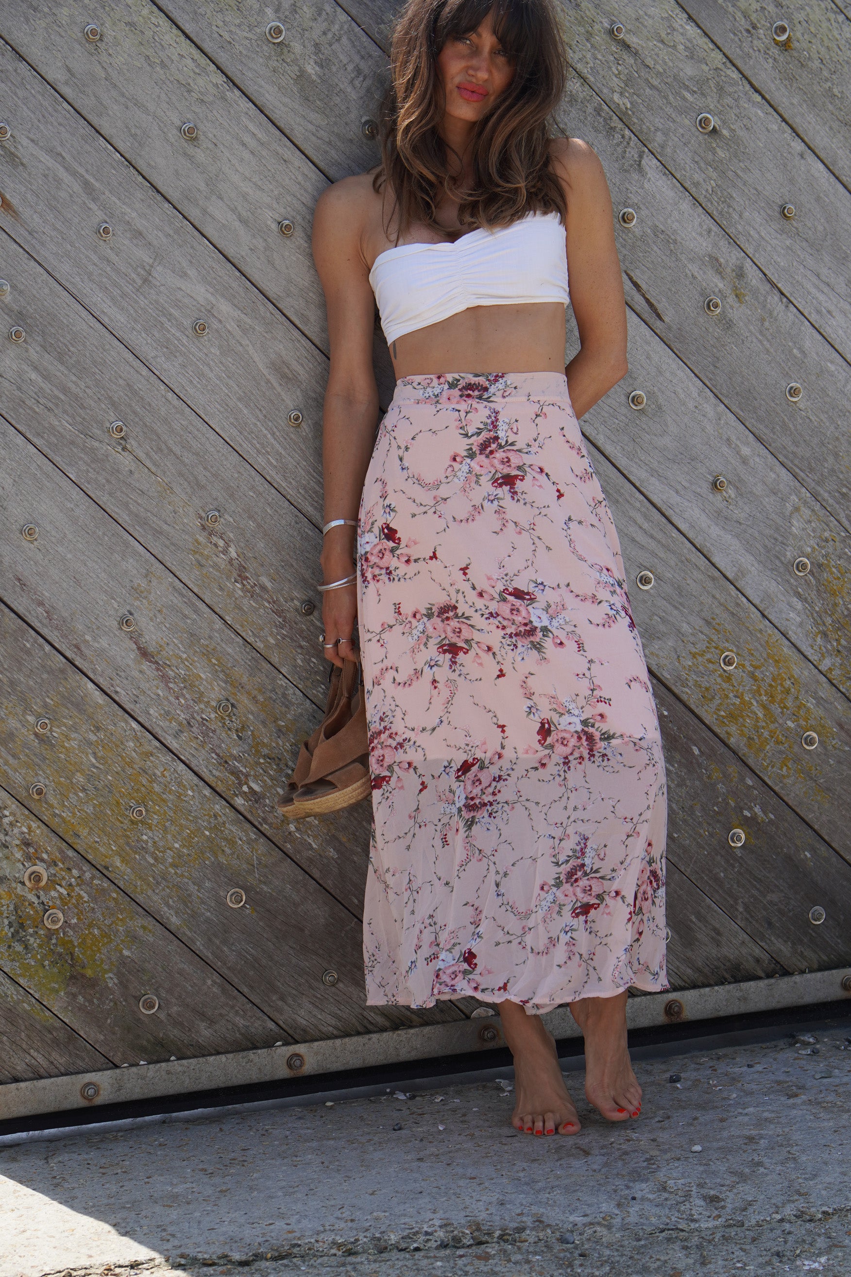 Floral skirt near me outlet