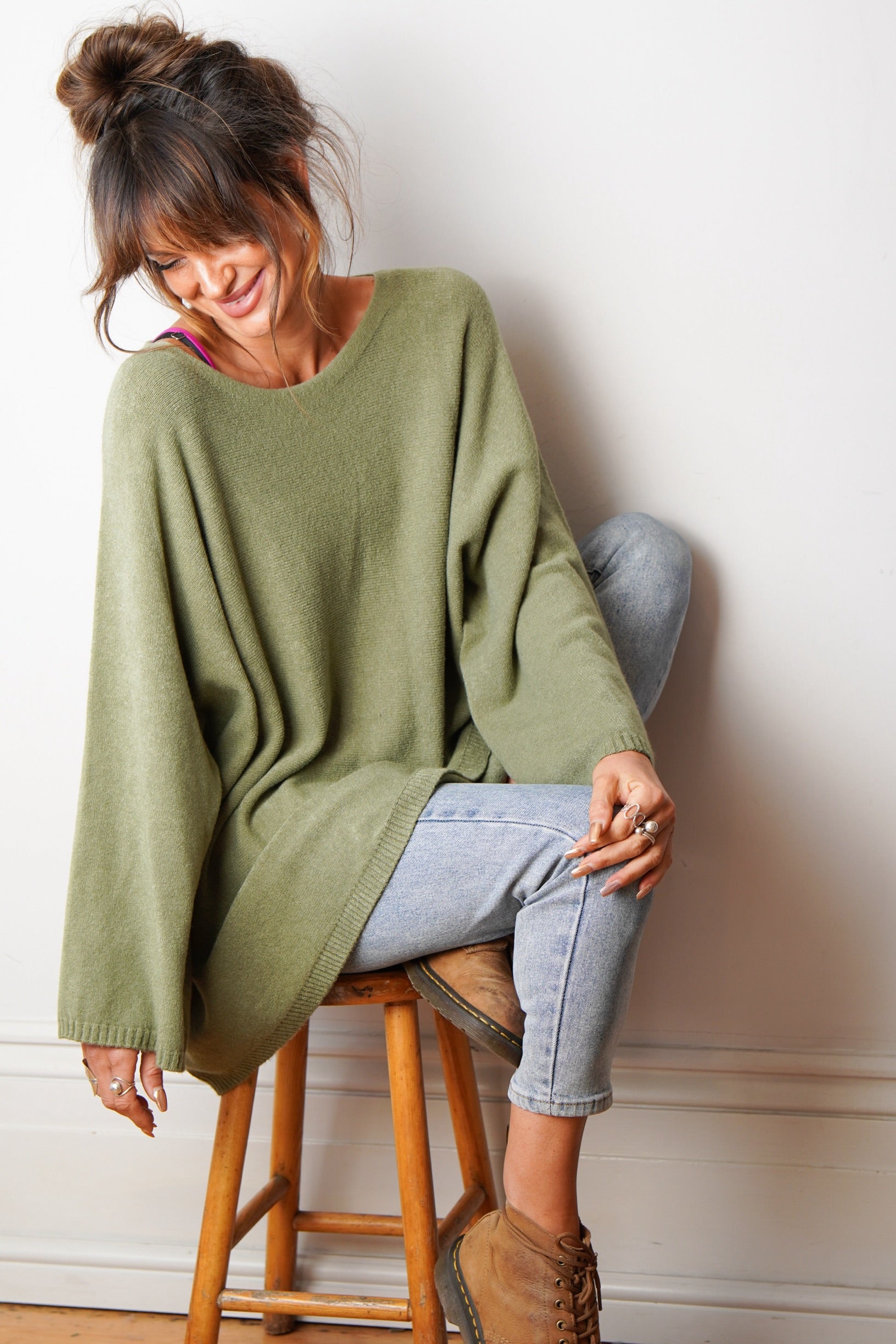 Wide sleeve jumpers discount