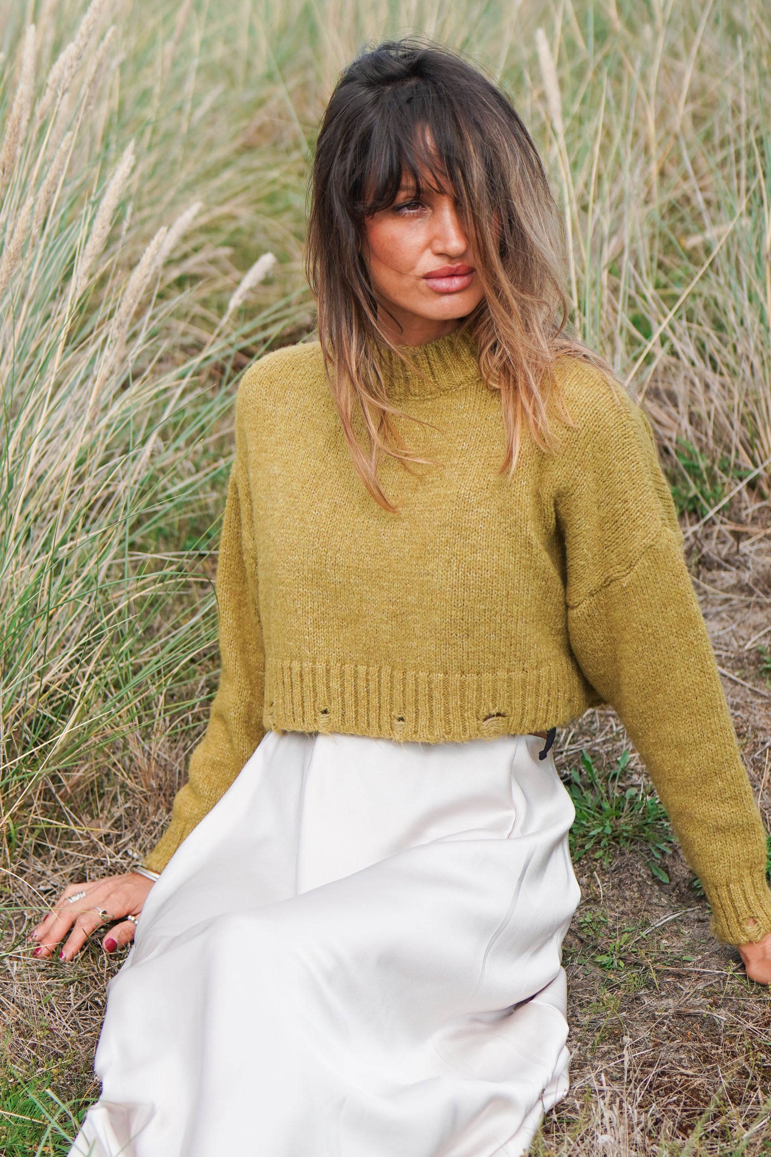 Aurora Cropped Jumper Lost Lover Boutique
